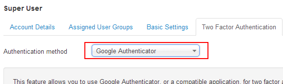 2 Factor Authentication in Joomla 3.2 enabled by Target Integration
