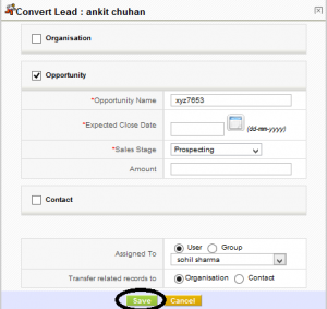 Cloud Yogi CRM / Vtiger CRM
